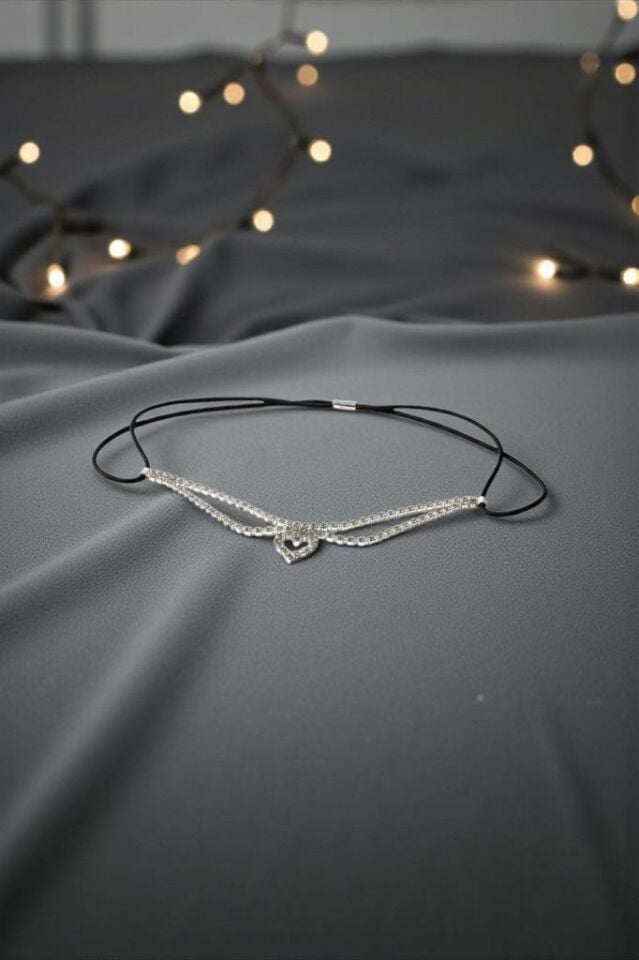 Accessories Zirkon Taşlı Saç Aksesuarı, Gelin Tacı, Nişan Nikâh Kına Saç Aksesuarı, Alınlık
