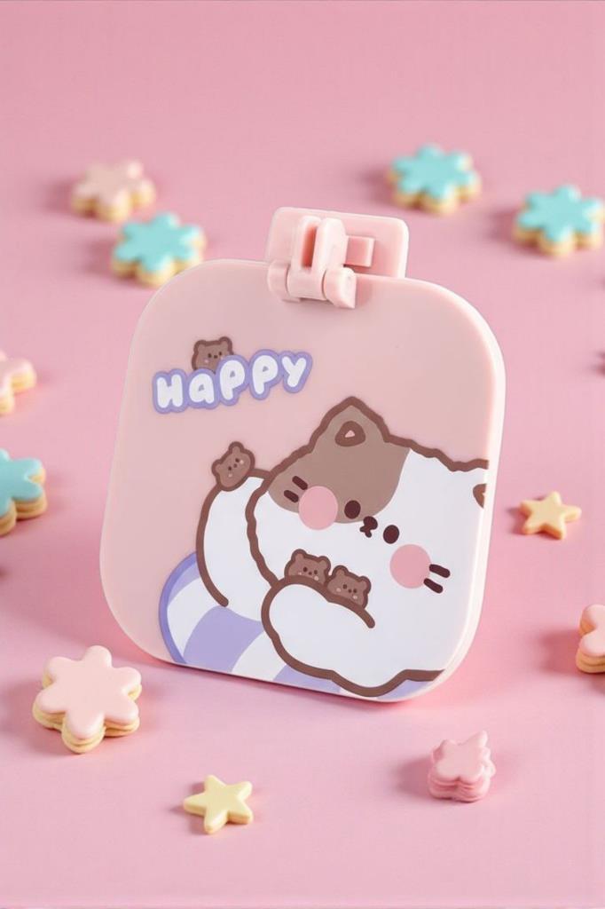 Accessories Pembe Renk Tarak / Ayna Seti, Kız Çocukları İçin Doğum Günü Hediyesi