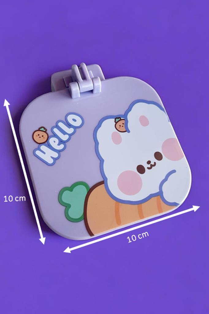 Accessories Mor Renk Tarak / Ayna Seti, Kız Çocukları İçin Doğum Günü Hediyesi