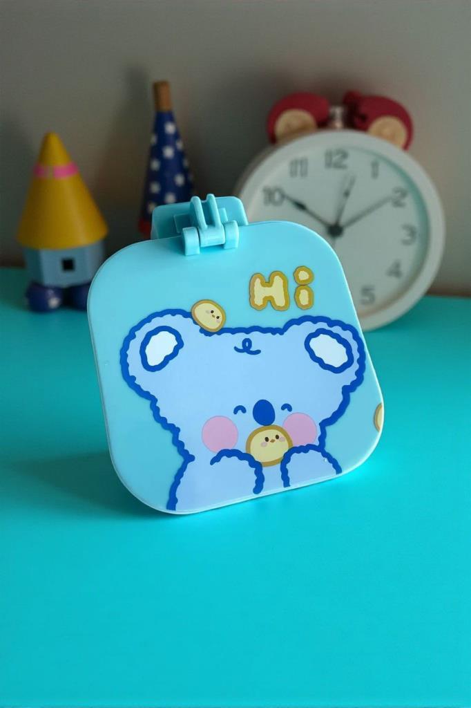 Accessories Turkuaz Renk Tarak / Ayna Seti, Kız Çocukları İçin Doğum Günü Hediyesi