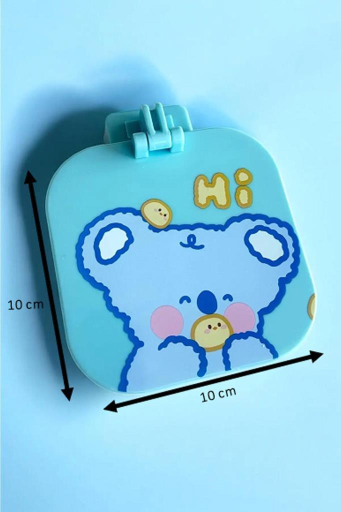 Accessories Turkuaz Renk Tarak / Ayna Seti, Kız Çocukları İçin Doğum Günü Hediyesi