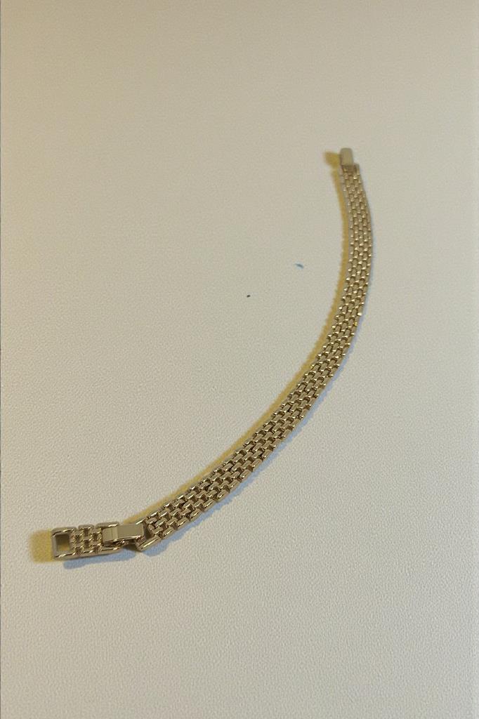 Altın Renkli Jübile Bilezik Kadın Bileklik 17,5 cm + 2 cm Uzatma