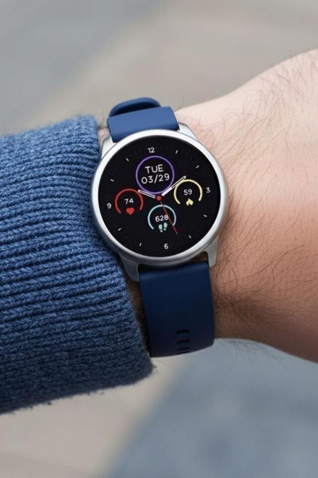 Daniel Klein Akıllı Saat Arama Konuşma Özellikli Mavi Silikon Kayışlı