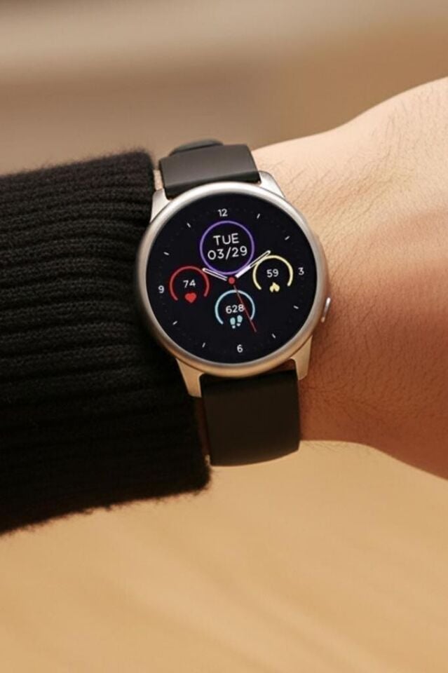 Daniel Klein Akıllı Saat Arama Konuşma Özellikli Siyah Silikon Kayışlı