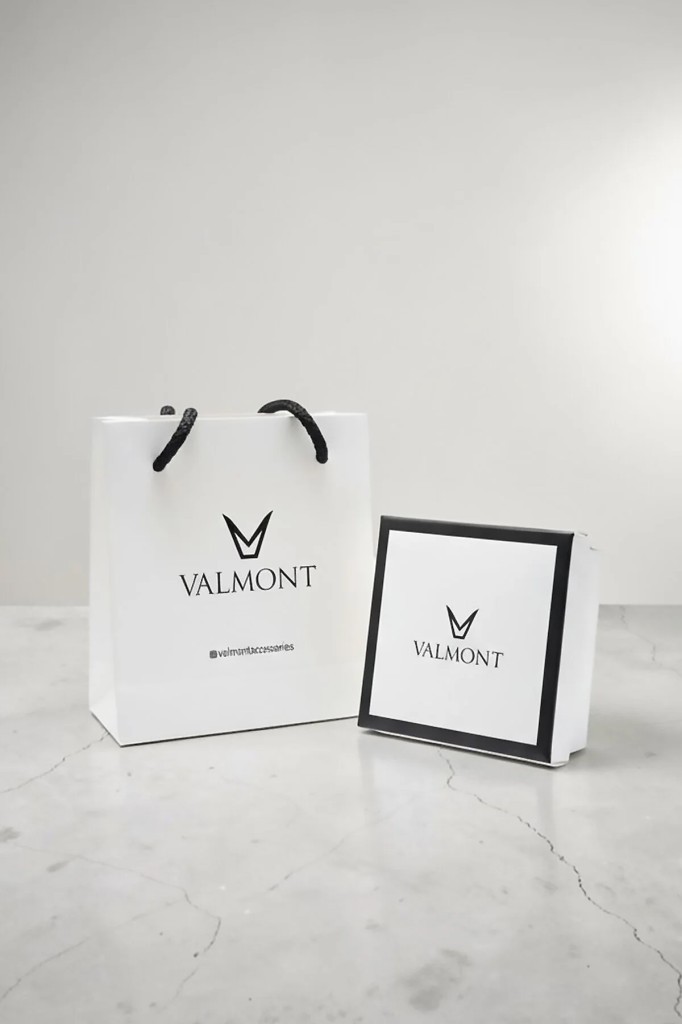 Valmont Accessories Daire Model 45 cm Çelik Zincir Metalik Renk Zirkon Taşlı Kadın Kolye